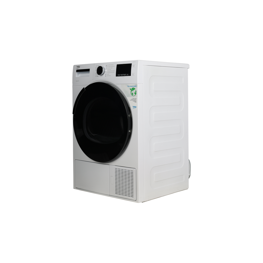 Seche-Linge Pompe À Chaleur 8 kg Reconditionné BEKO BDS8534W : vue du côté droit