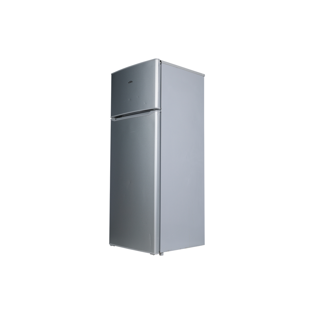 Réfrigérateur Avec Congélateur 212 L Reconditionné VALBERG 2D 212 A+ SHOC SILVER : vue du côté gauche