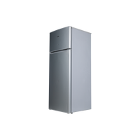 Réfrigérateur Avec Congélateur 212 L Reconditionné VALBERG 2D 212 A+ SHOC SILVER : vue du côté gauche