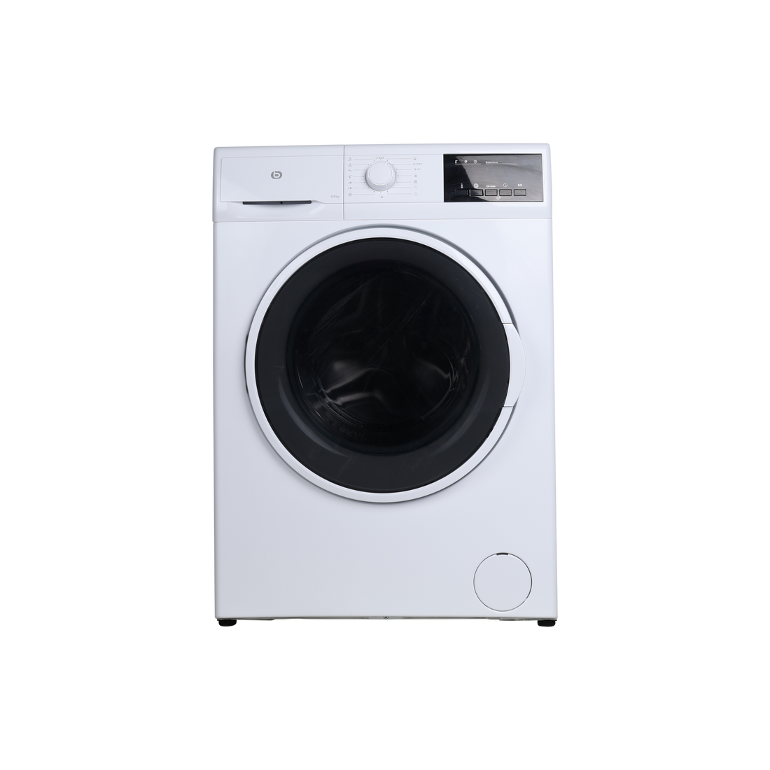 Lave-Linge Sechant 8 kg Reconditionné ESSENTIEL B ELS814-1B : vue de face