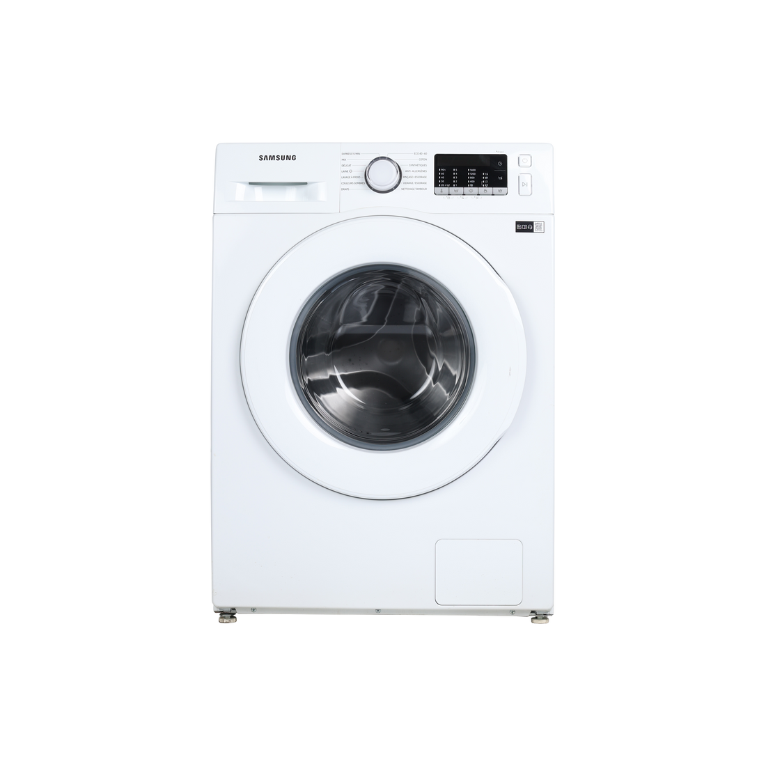 Lave-Linge Hublot 8 kg Reconditionné SAMSUNG WW80TA046TE : vue de face