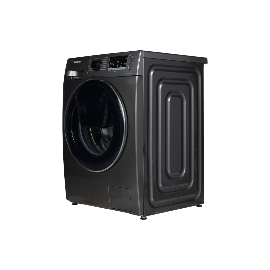 Lave-Linge Hublot 8 kg Reconditionné SAMSUNG WW80K5410UX : vue du côté gauche