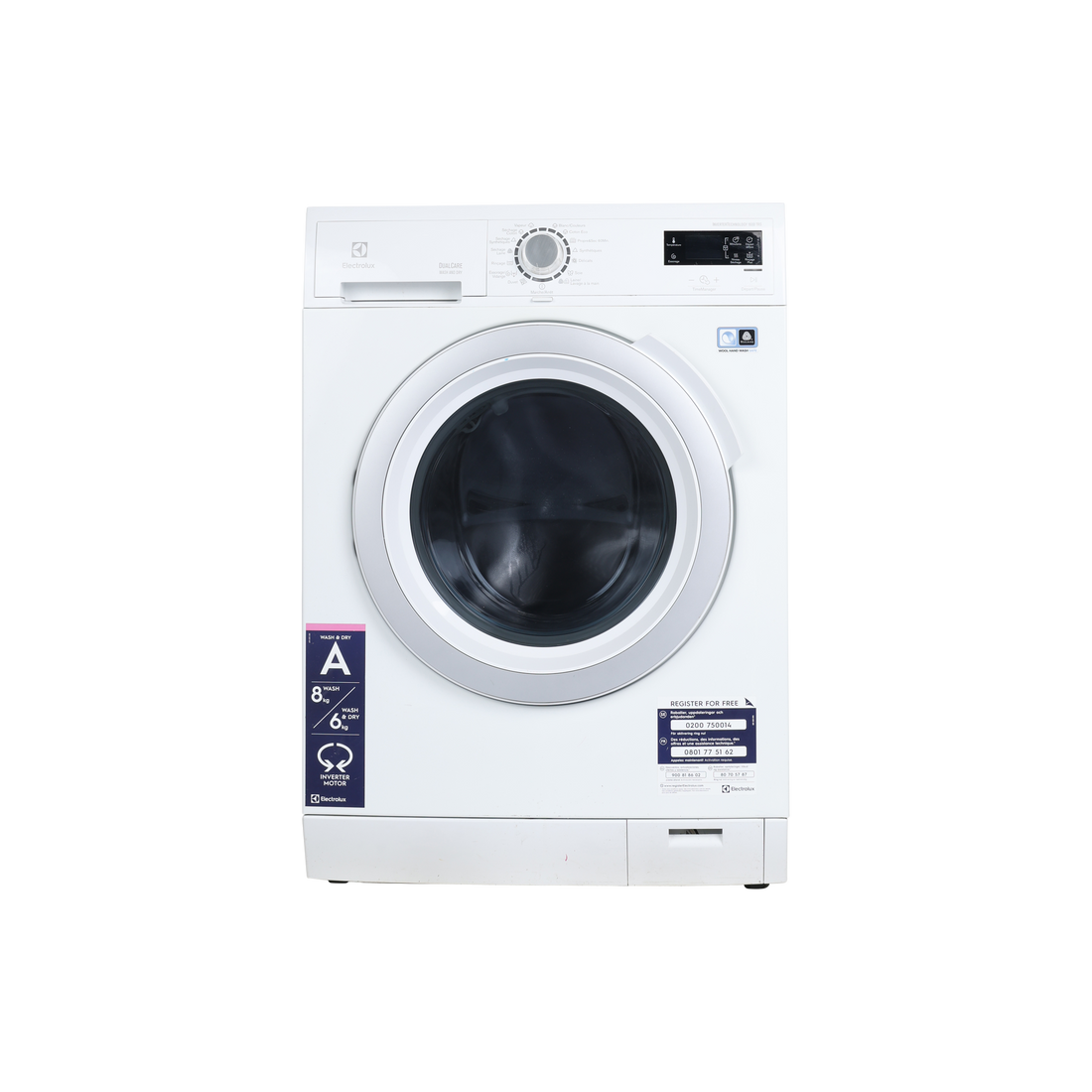 Lave-Linge Sechant 9 kg Reconditionné ELECTROLUX EWW1697SWD : vue de face