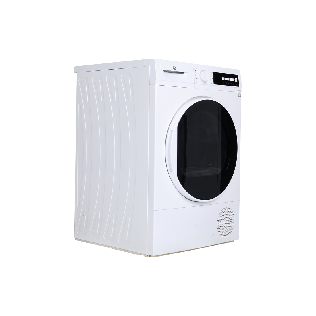 Seche-Linge Pompe À Chaleur 8 kg Reconditionné ESSENTIEL B ESLHP8-1B : vue du côté droit