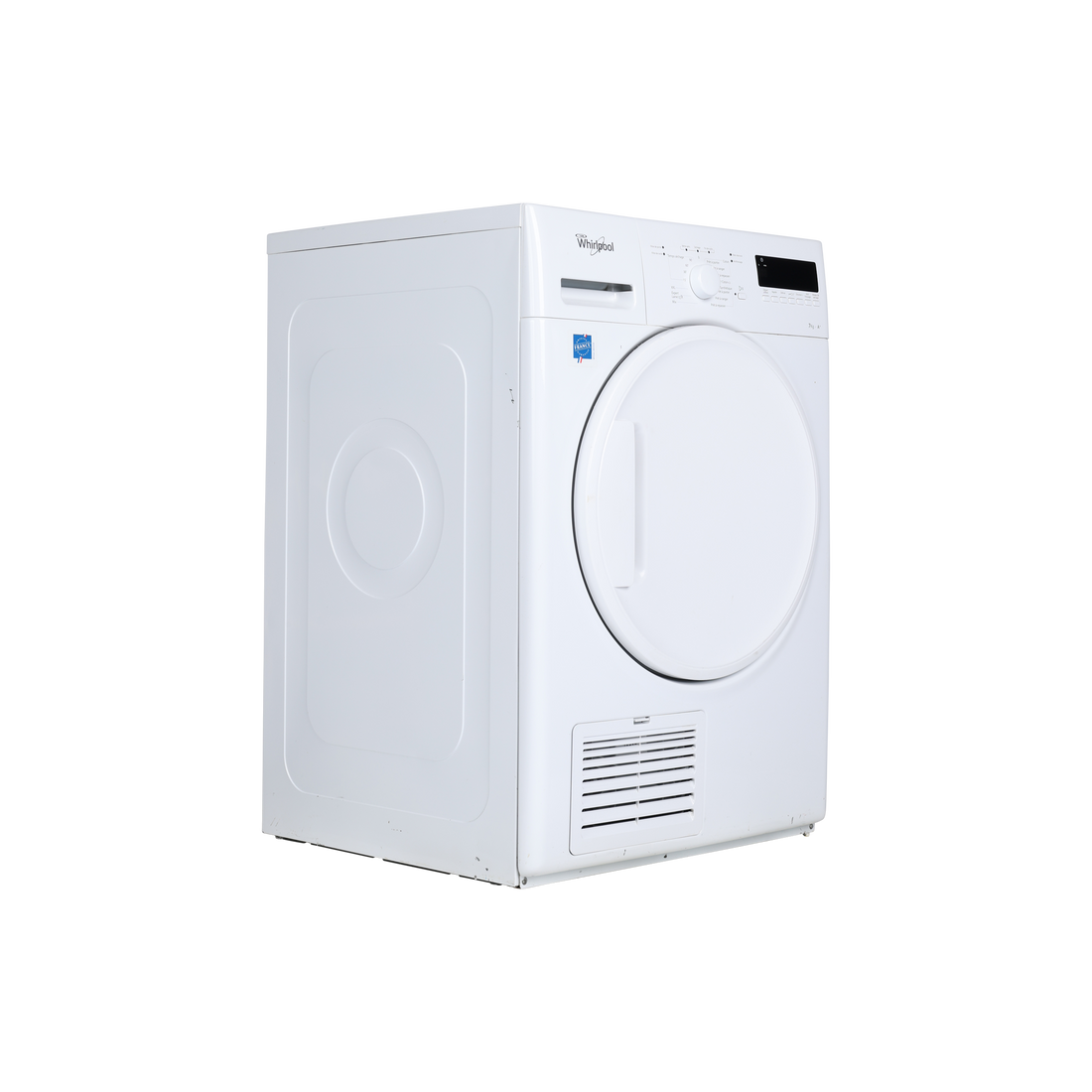 Seche-Linge Pompe À Chaleur 7 kg Reconditionné WHIRLPOOL HDLX 70312 : vue du côté droit