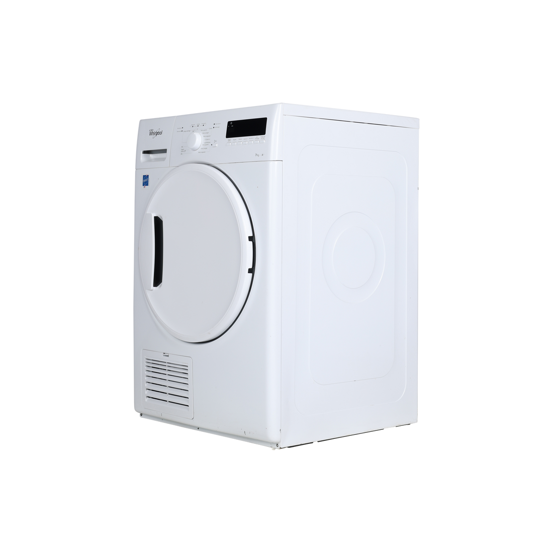 Seche-Linge Pompe À Chaleur 7 kg Reconditionné WHIRLPOOL HDLX 70312 : vue du côté gauche
