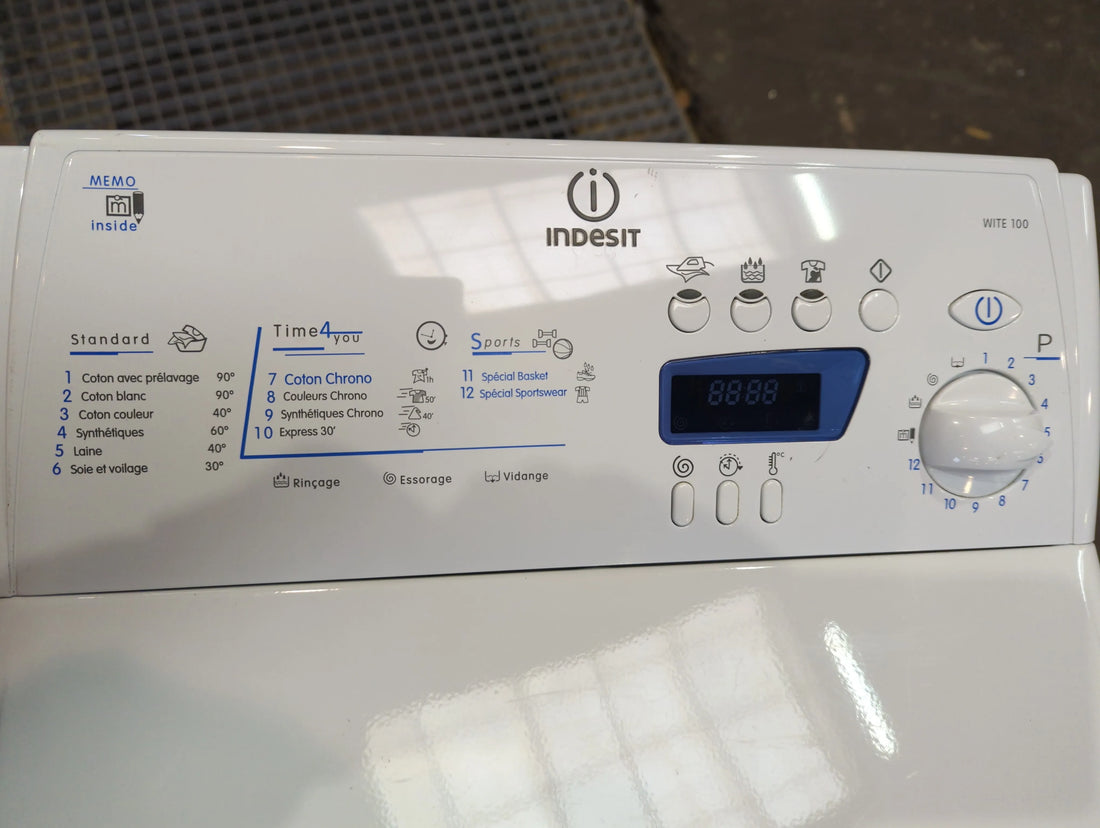 Lave-Linge Top 5 kg Reconditionné INDESIT WITE100