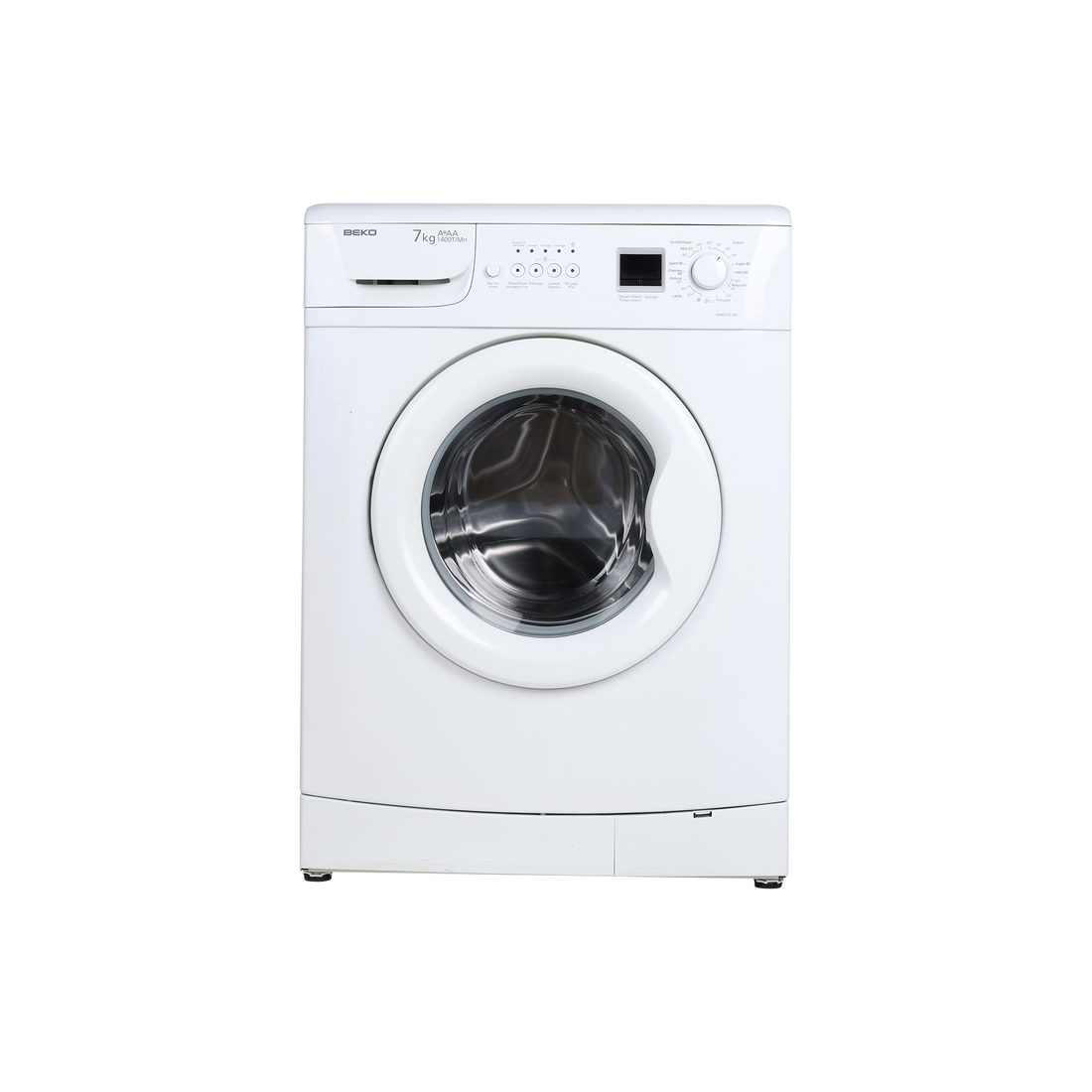 Lave-Linge Hublot 7 kg Reconditionné BEKO WMD67145 : vue de face