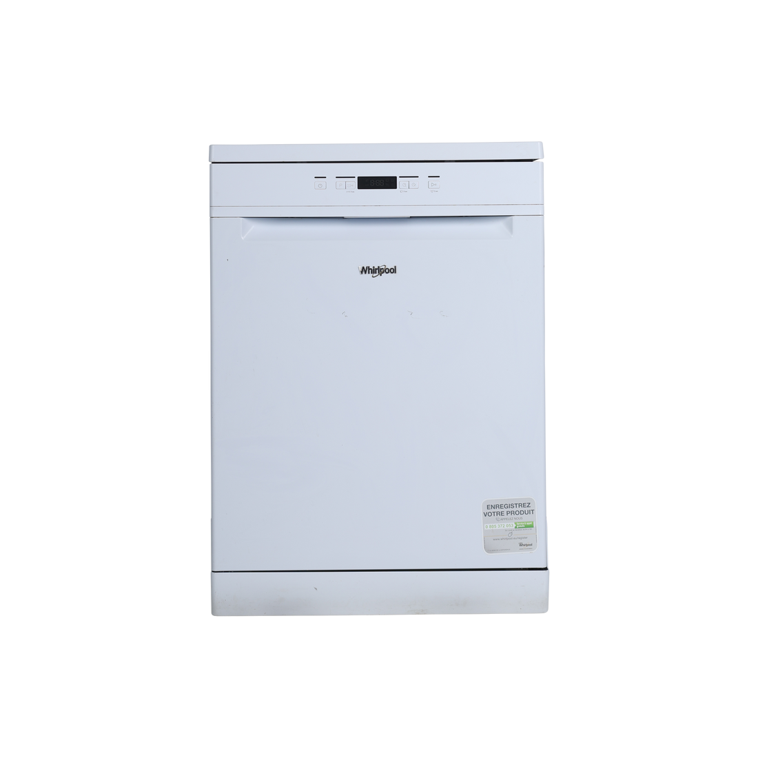 Lave-Vaisselle Pose Libre 13 Cvts Reconditionné WHIRLPOOL WFC3B16 : vue de face