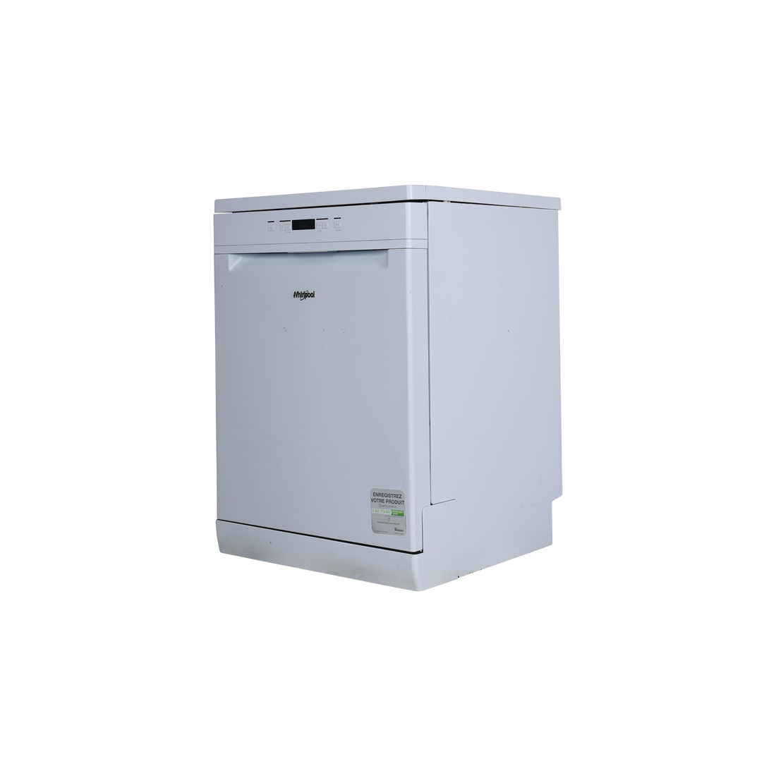 Lave-Vaisselle Pose Libre 13 Cvts Reconditionné WHIRLPOOL WFC3B16 : vue du côté gauche