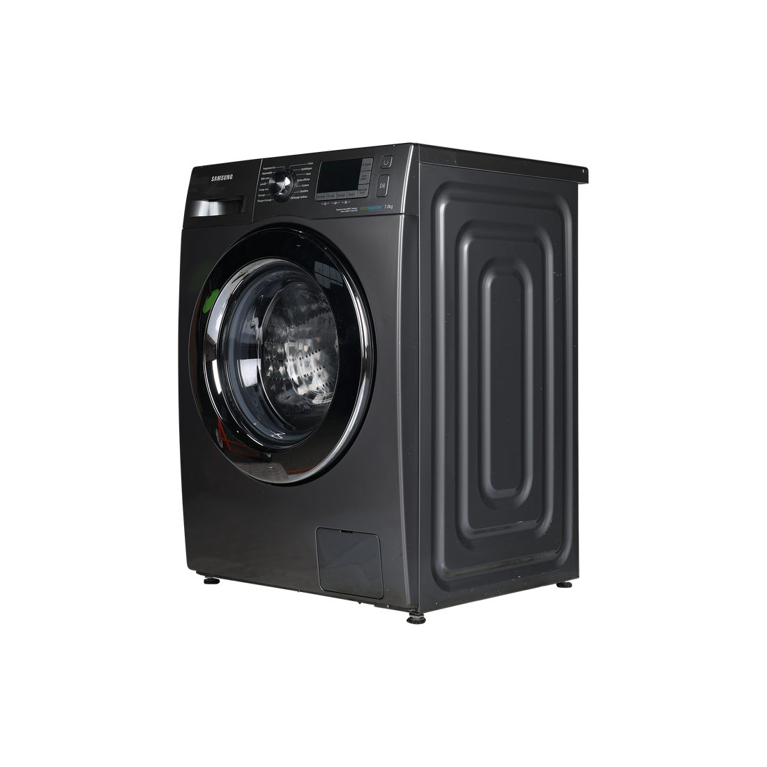 Lave-Linge Hublot 7 kg Reconditionné SAMSUNG WF70F5E5W4X : vue du côté droit
