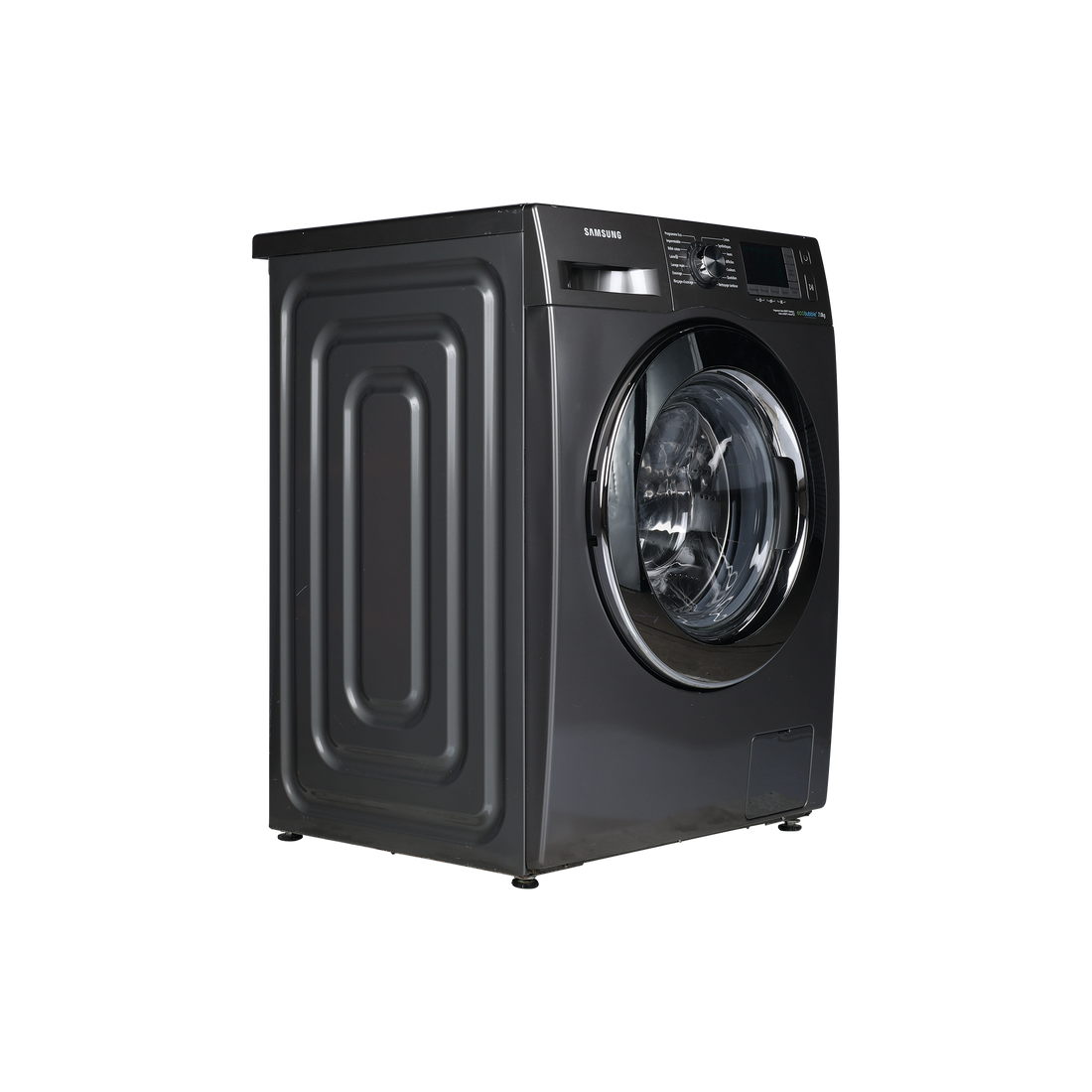 Lave-Linge Hublot 7 kg Reconditionné SAMSUNG WF70F5E5W4X : vue du côté gauche