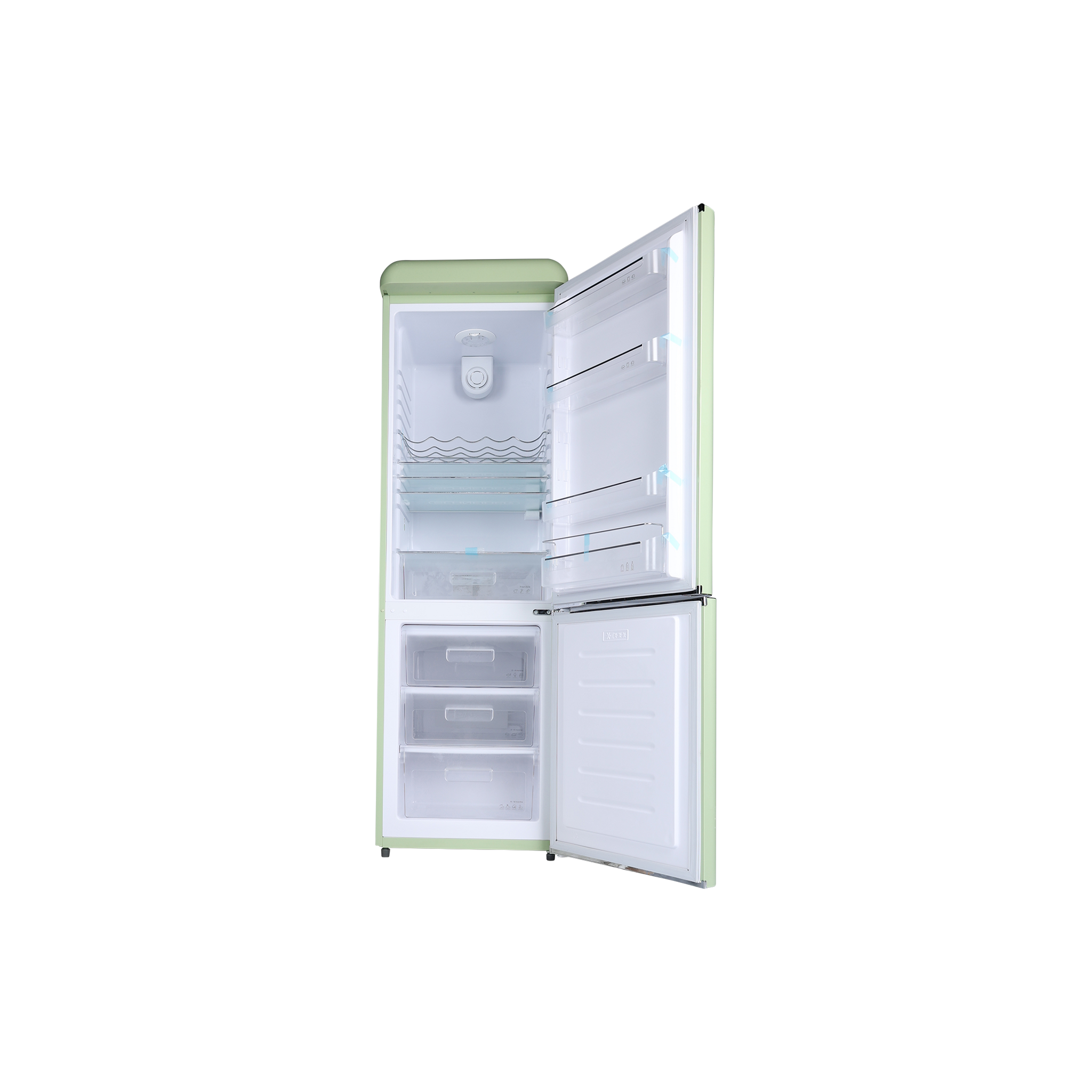 Réfrigérateur Avec Congélateur 209 L Reconditionné SCHNEIDER SCB300VVA : vue de l'intérieur