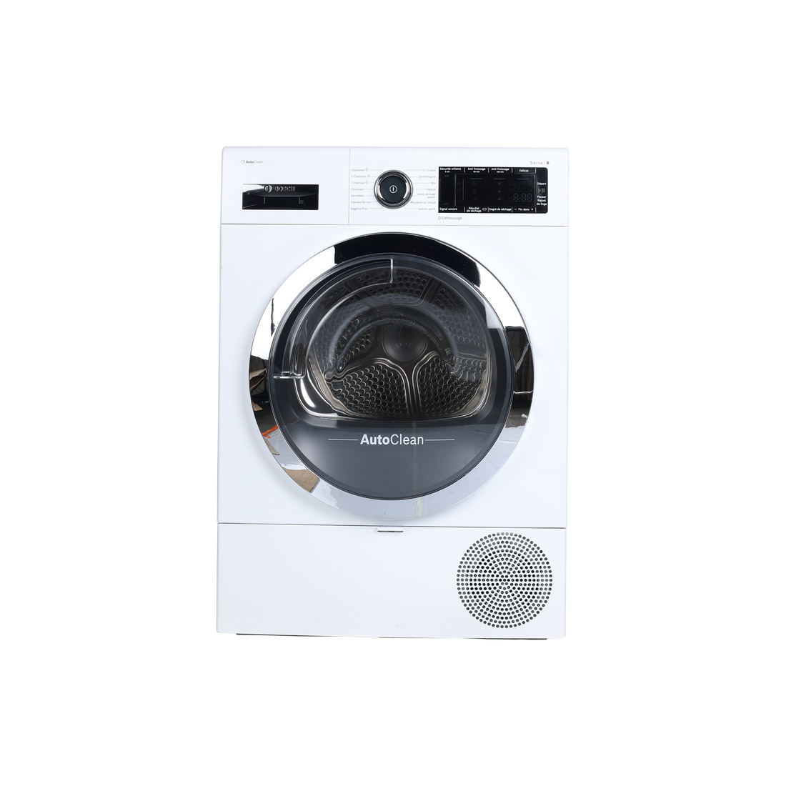 Seche-Linge Pompe À Chaleur 9 kg Reconditionné BOSCH WTX87K90FR : vue de face