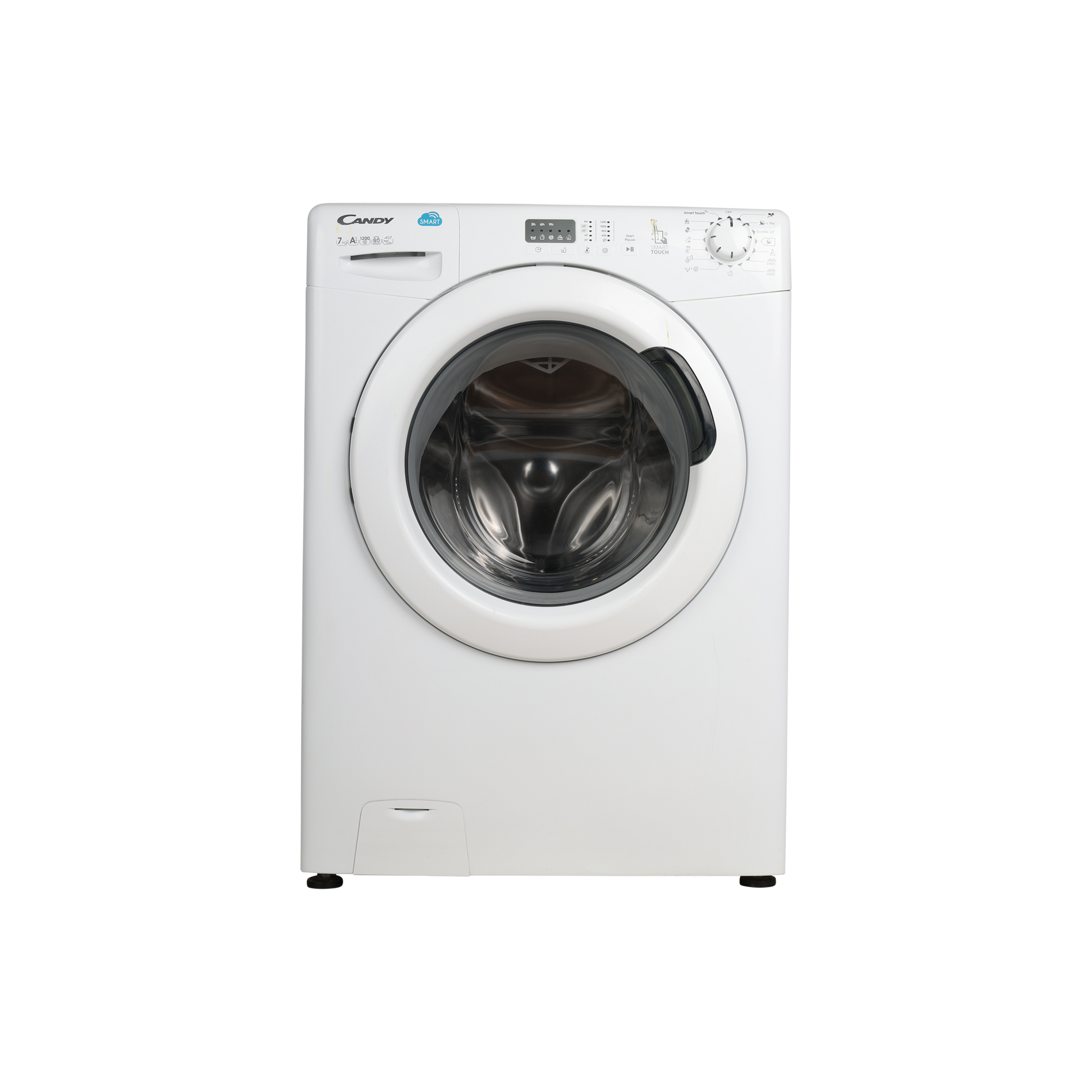 Lave-Linge Hublot 7 kg Reconditionné CANDY CS1271D3/1-S : vue de face