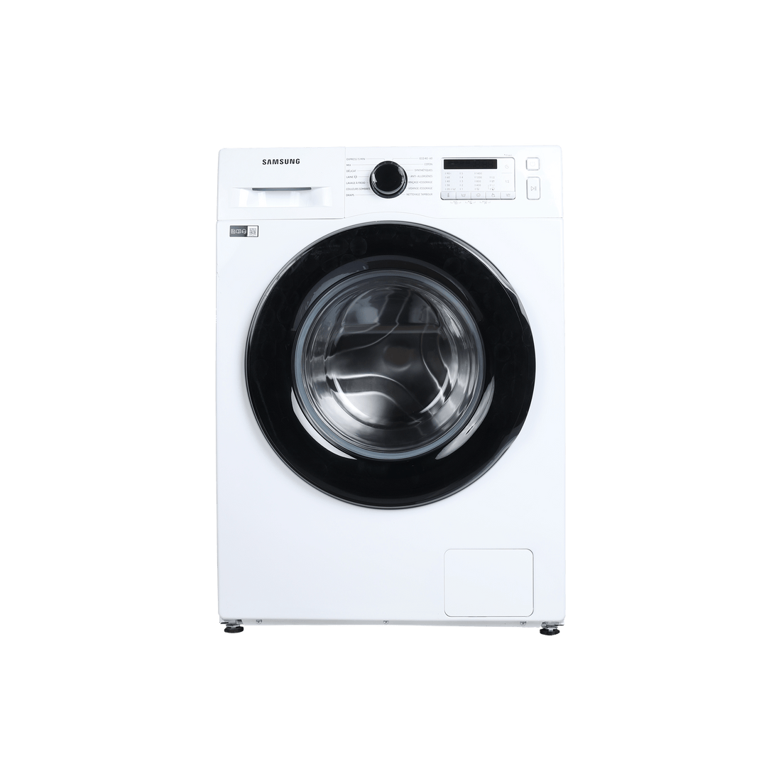 Lave-Linge Hublot 8 kg Reconditionné SAMSUNG WW80TA046AH : vue de face