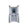 Réfrigérateur Multi-Portes 421 L Reconditionné BRANDT BFM870NX : vue de l'intérieur