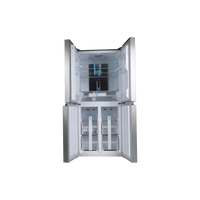 Réfrigérateur Multi-Portes 421 L Reconditionné BRANDT BFM870NX : vue de l'intérieur