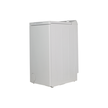 Lave-Linge Top 6 kg Reconditionné INDESIT BTWNL60400FR/N : vue du côté gauche