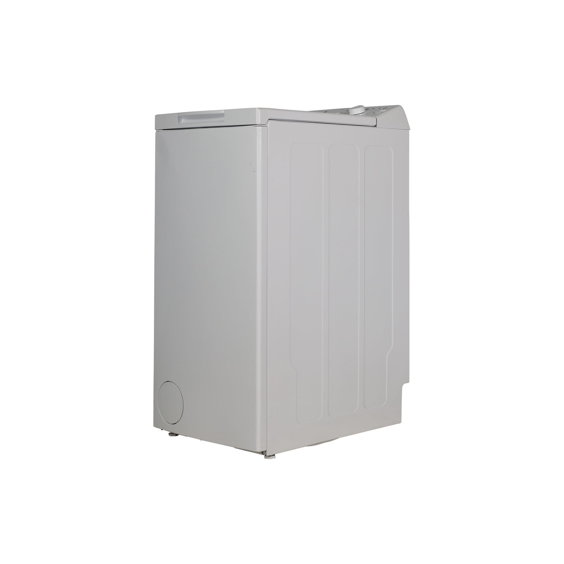Lave-Linge Top 6 kg Reconditionné INDESIT BTWNL60400FR/N : vue du côté gauche