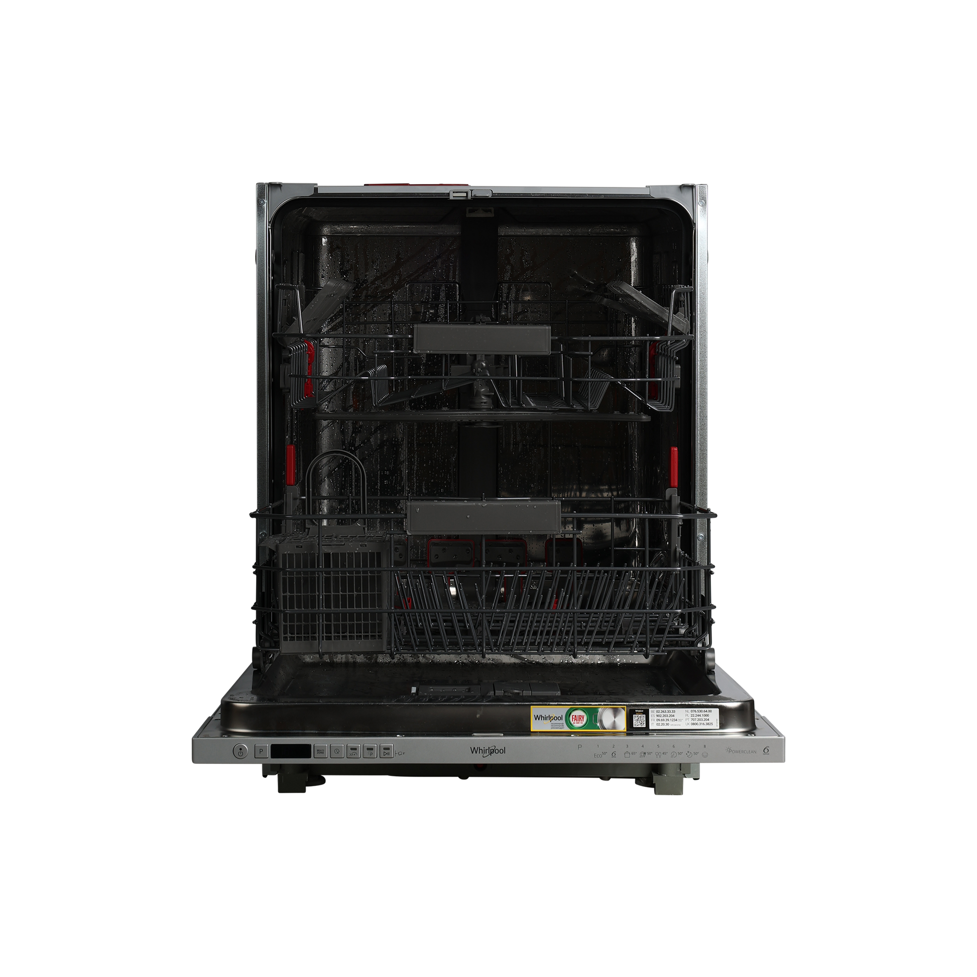 Lave-Vaisselle Encastrable 14 Cvts Reconditionné WHIRLPOOL WI1150PEF : vue de l'intérieur
