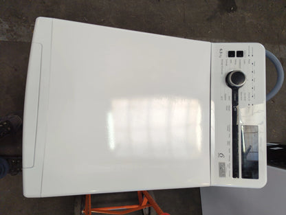 Lave-Linge Top 6.5 kg Reconditionné WHIRLPOOL TDLRB65242BSFR/N : vue du haut ouverture et commandes