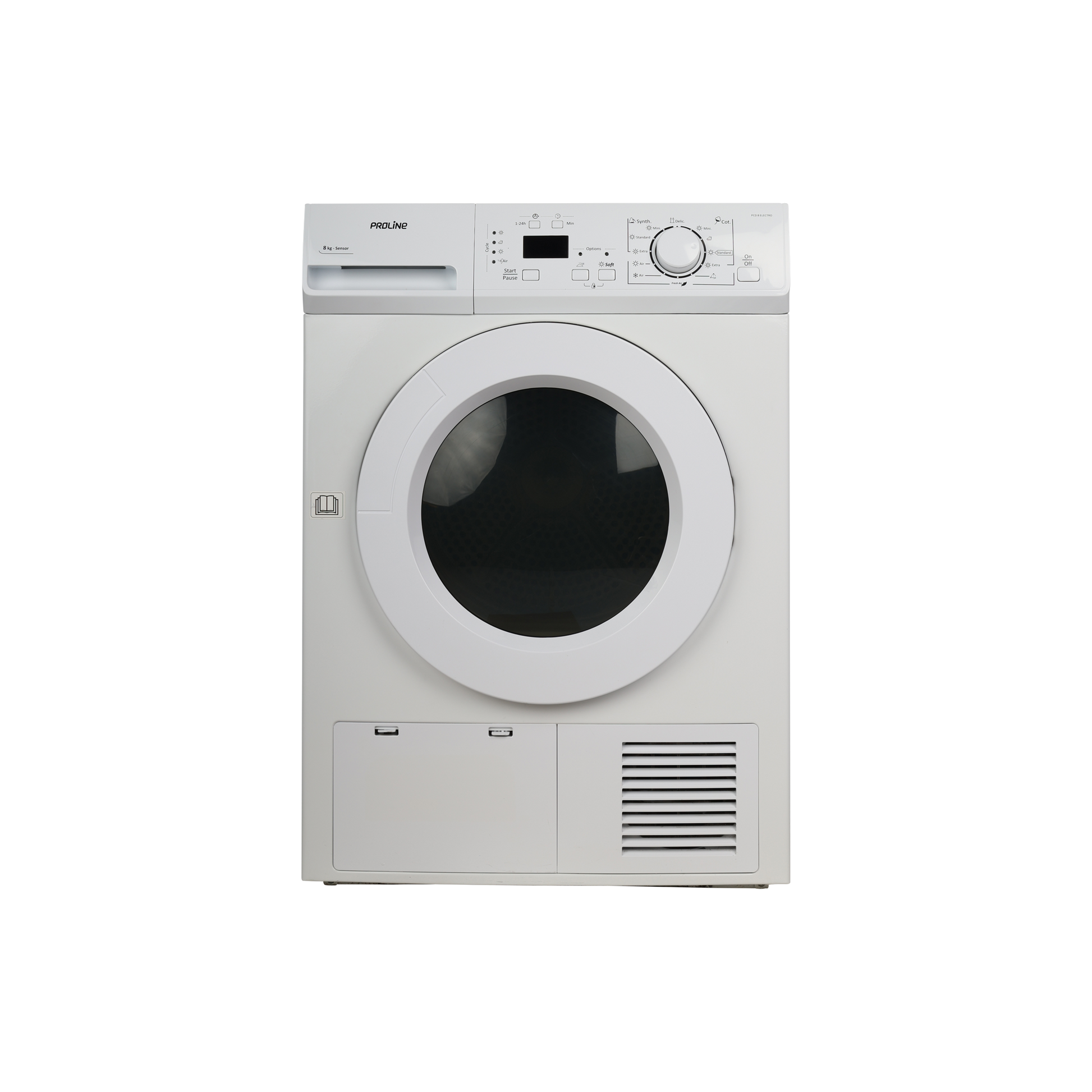 Seche-Linge Condensation 8 kg Reconditionné PROLINE PCD8ELECTRO : vue de face