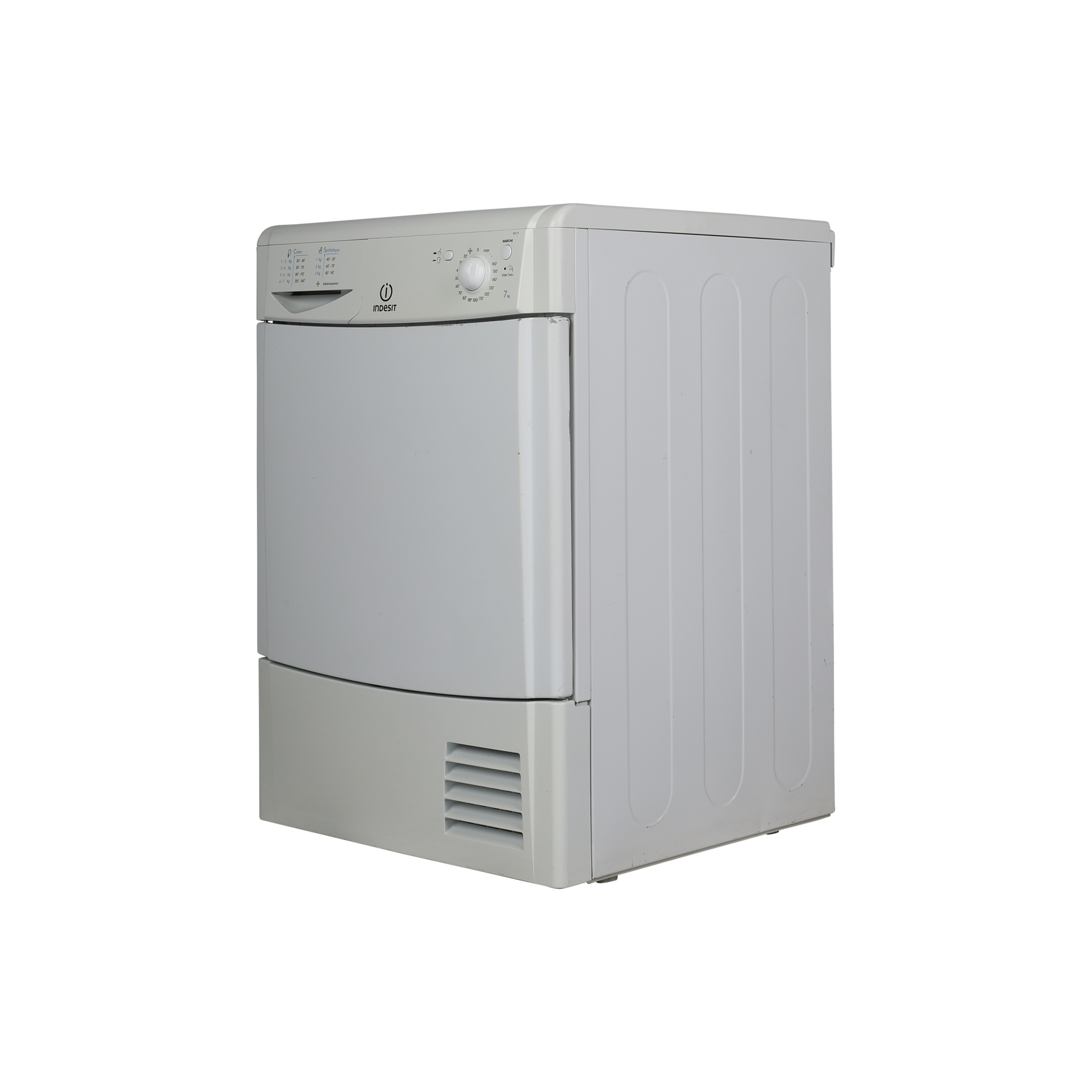 Seche-Linge Condensation 7 kg Reconditionné INDESIT IDC-75-FR : vue du côté droit