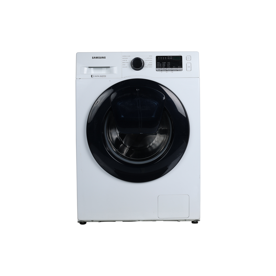 Lave-Linge Hublot 9 kg Reconditionné SAMSUNG WW90K44305W : vue de face