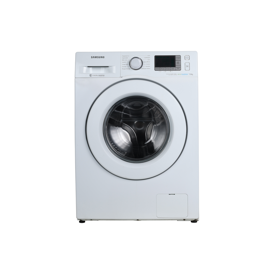 Lave-Linge Hublot 7 kg Reconditionné SAMSUNG WF70F5E3U4W : vue de face