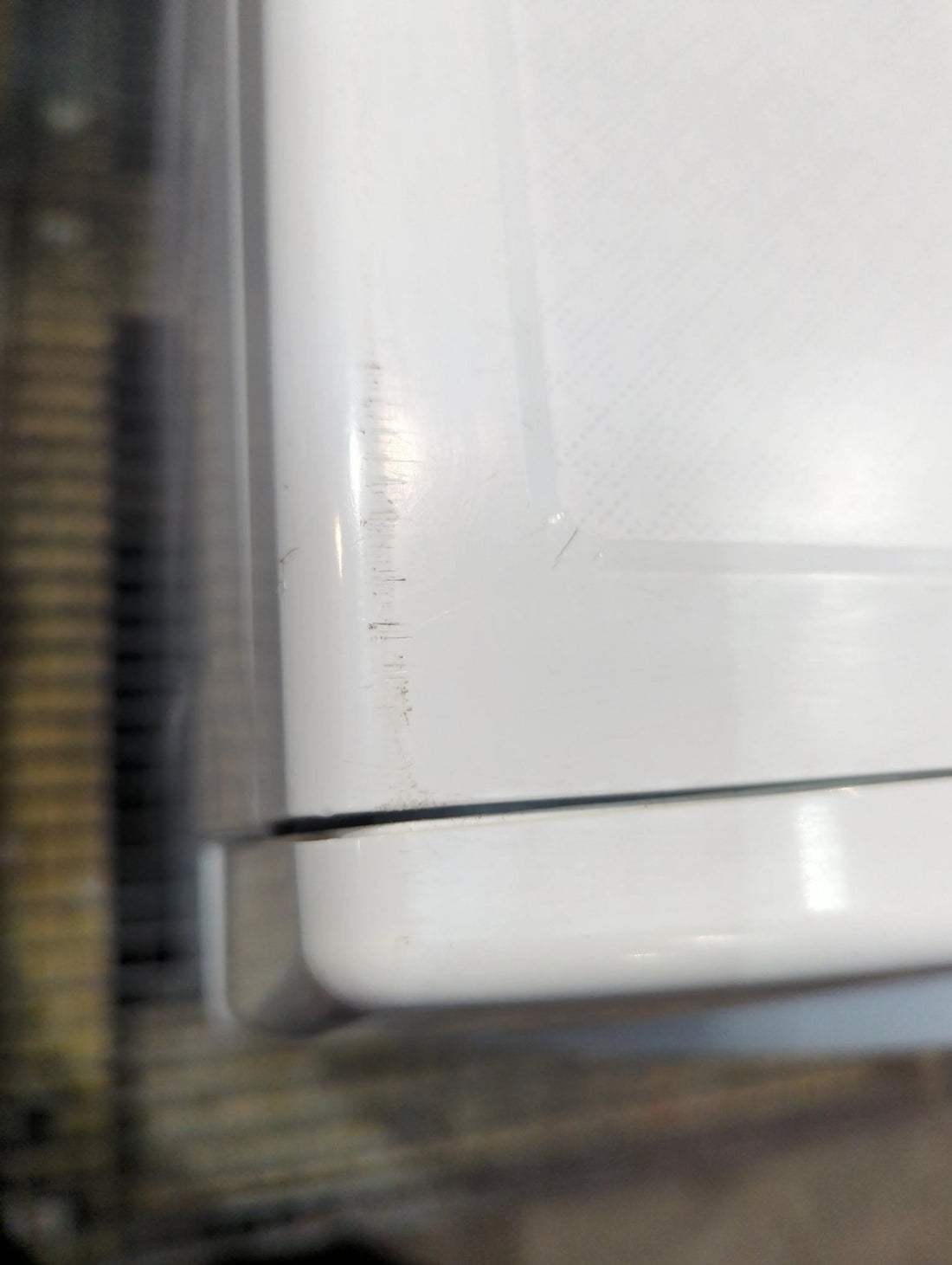 Seche-Linge Condensation 7 kg Reconditionné SAMSUNG DV70H4400CW : vue du haut ouverture et commandes