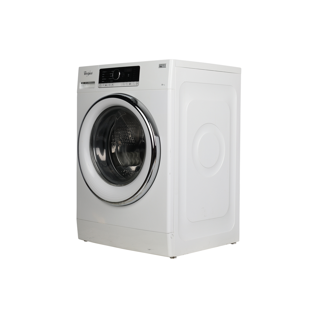Lave-Linge Hublot 12 kg Reconditionné WHIRLPOOL FSCR12440 : vue du côté gauche