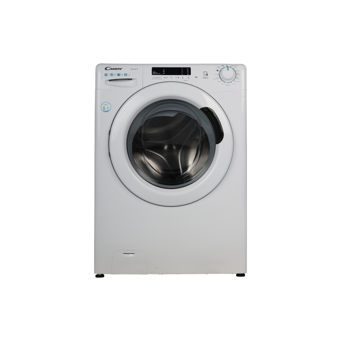 Lave-Linge Hublot 10 kg Reconditionné CANDY CS12102DWB4/1-47 : vue de face