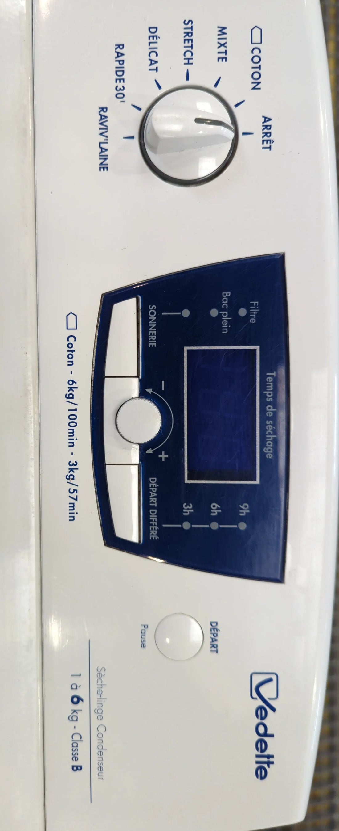 Seche-Linge Condensation 6 kg Reconditionné VEDETTE VST561XT