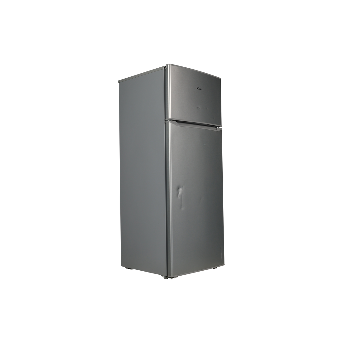 Réfrigérateur Avec Congélateur 212 L Reconditionné VALBERG 2D 212 A+ SHOC SILVER : vue du côté droit