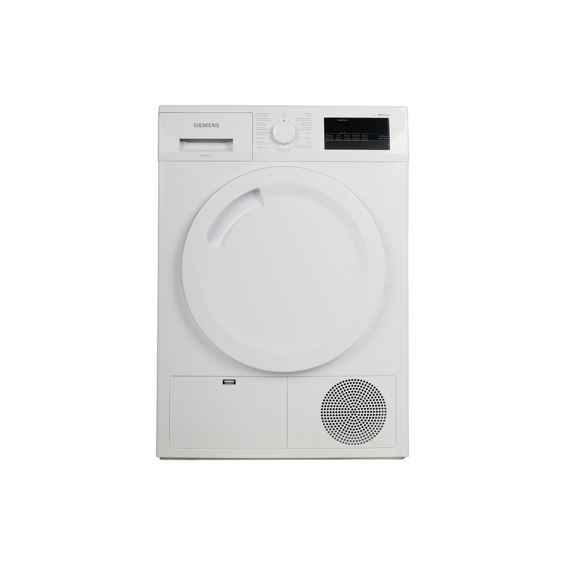 Seche-Linge Condensation 8 kg Reconditionné SIEMENS WT43N28CFG : vue de face