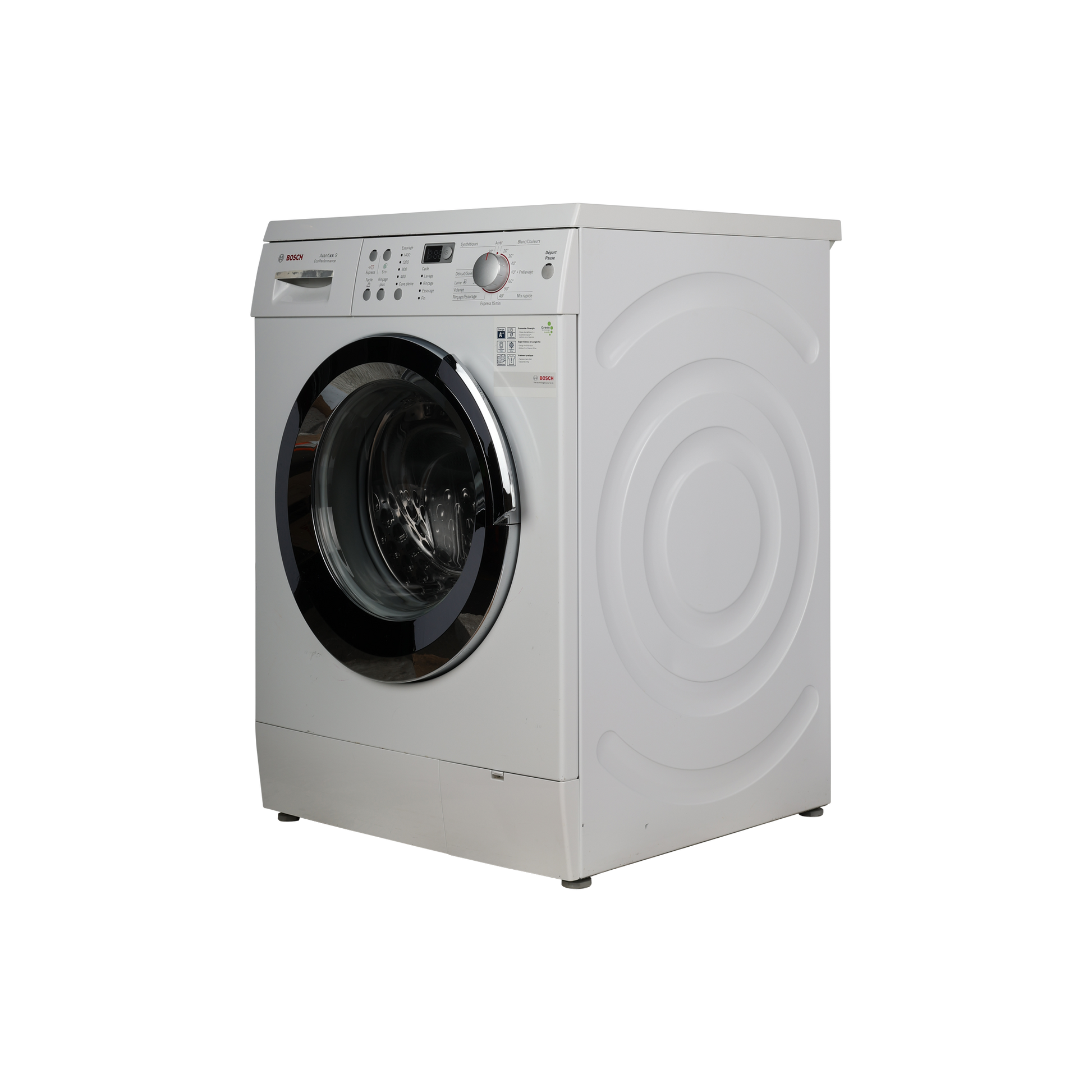 Lave-Linge Hublot 9 kg Reconditionné BOSCH WAP28390 : vue du côté gauche