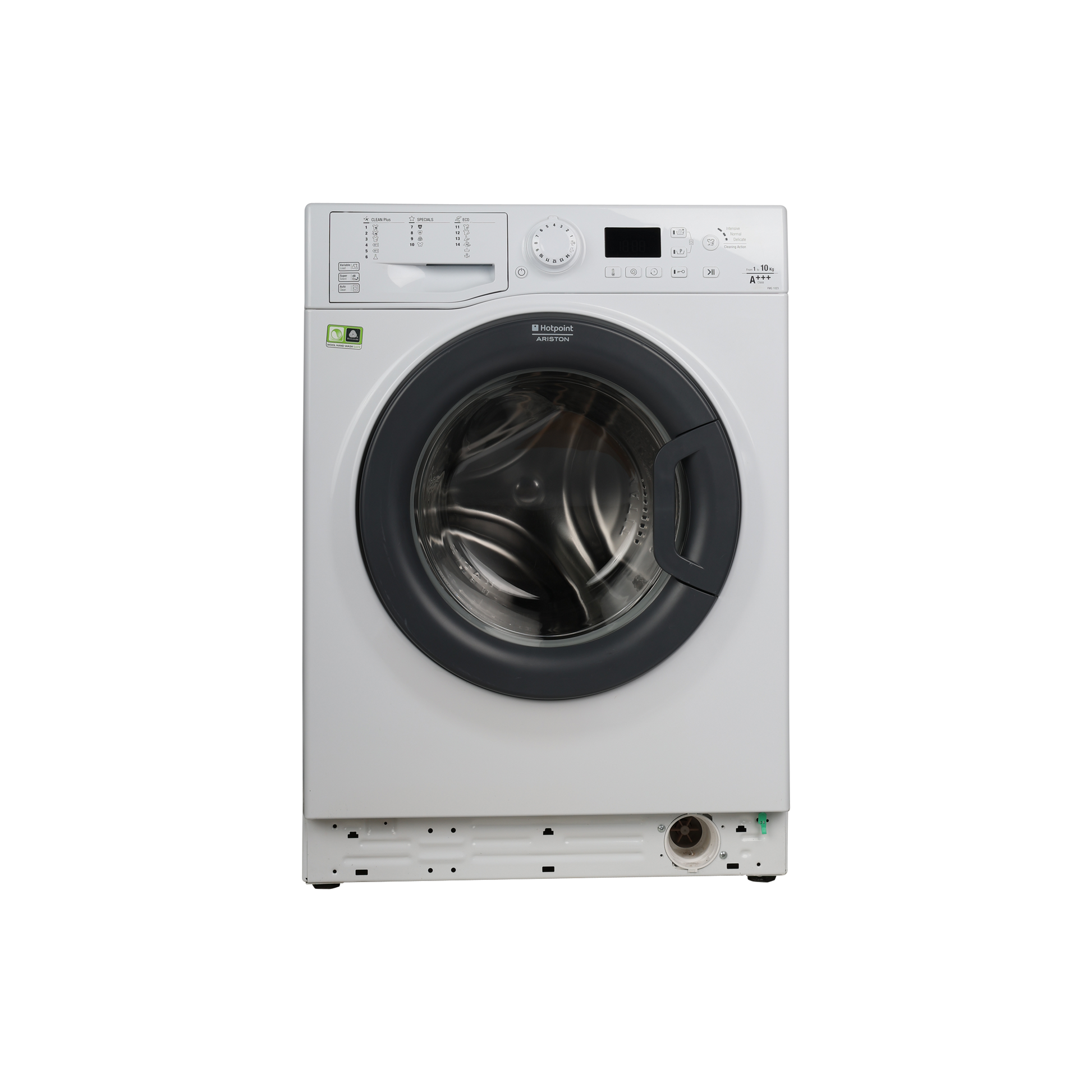 Lave-Linge Hublot 10 kg Reconditionné HOTPOINT FMG 1023B EU : vue de face