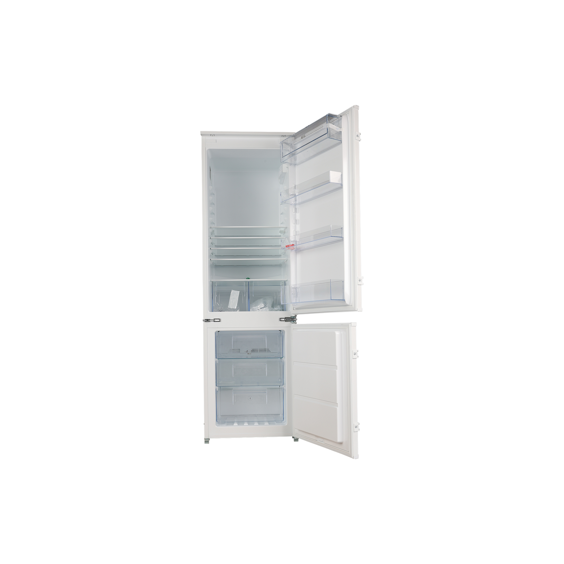 Réfrigérateur Encastrable 257 L Reconditionné AEG TSC6N181ES : vue de l'intérieur