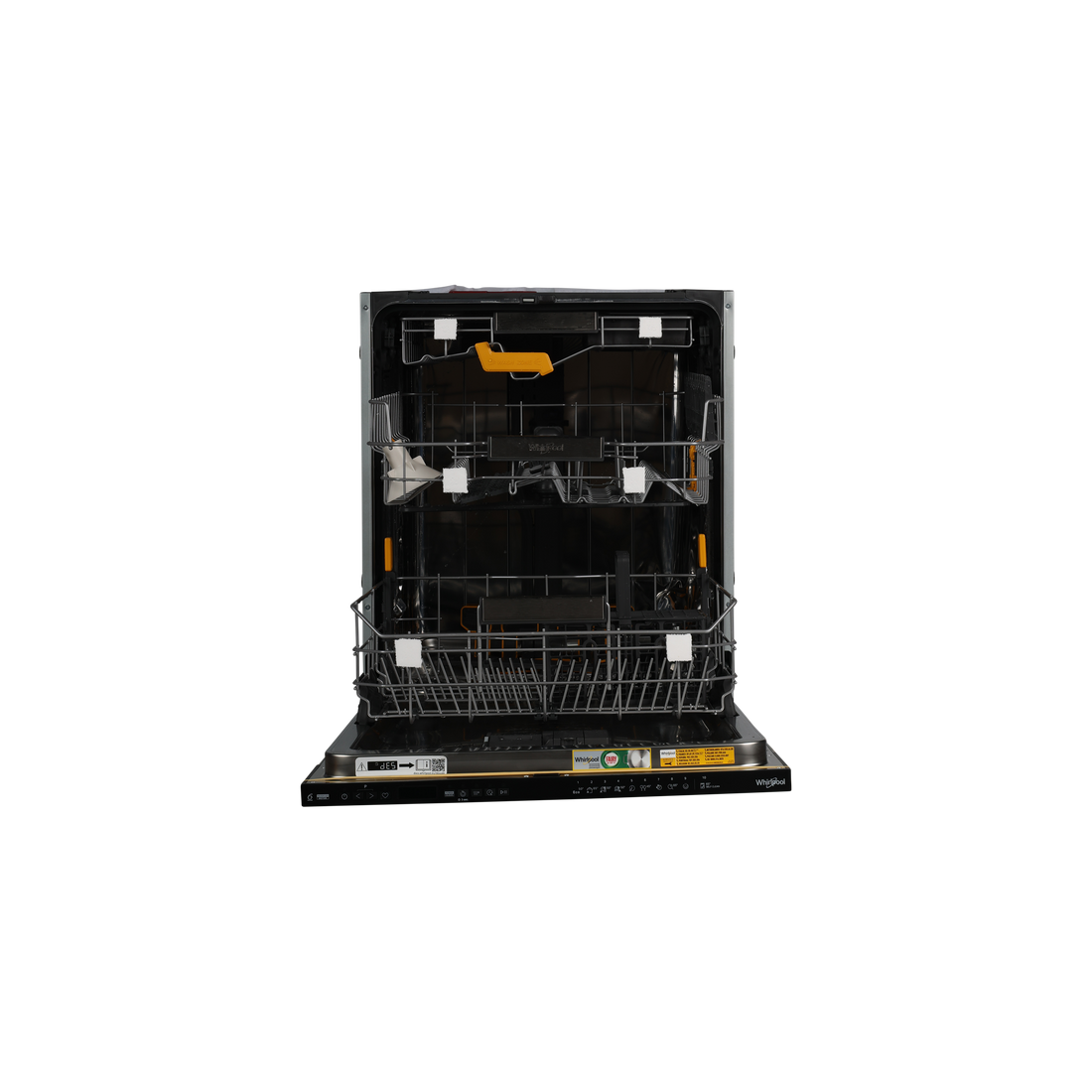 Lave-Vaisselle Encastrable 14 Cvts Reconditionné WHIRLPOOL W8IHP42L : vue de l'intérieur