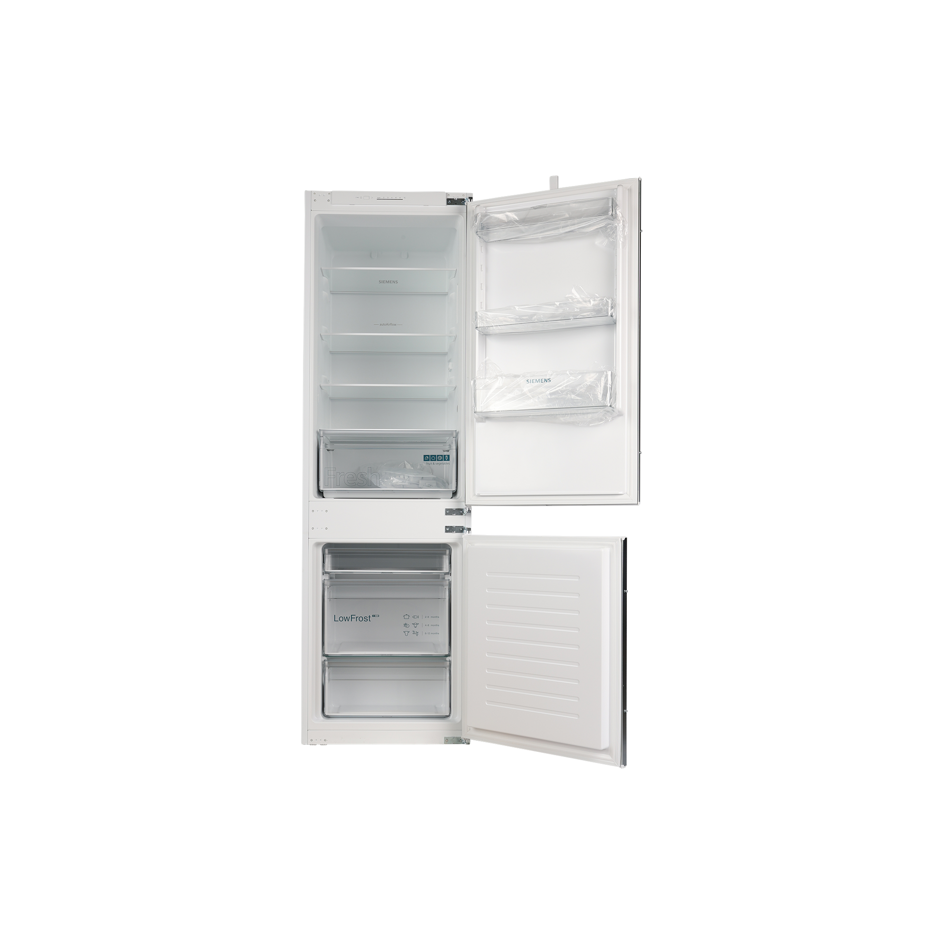 Réfrigérateur Encastrable 265 L Reconditionné SIEMENS KI86VNSF0 : vue de l'intérieur