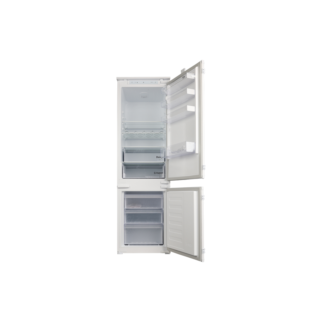 Réfrigérateur Encastrable 271 L Reconditionné BEKO BCSA283E4SN : vue de l'intérieur