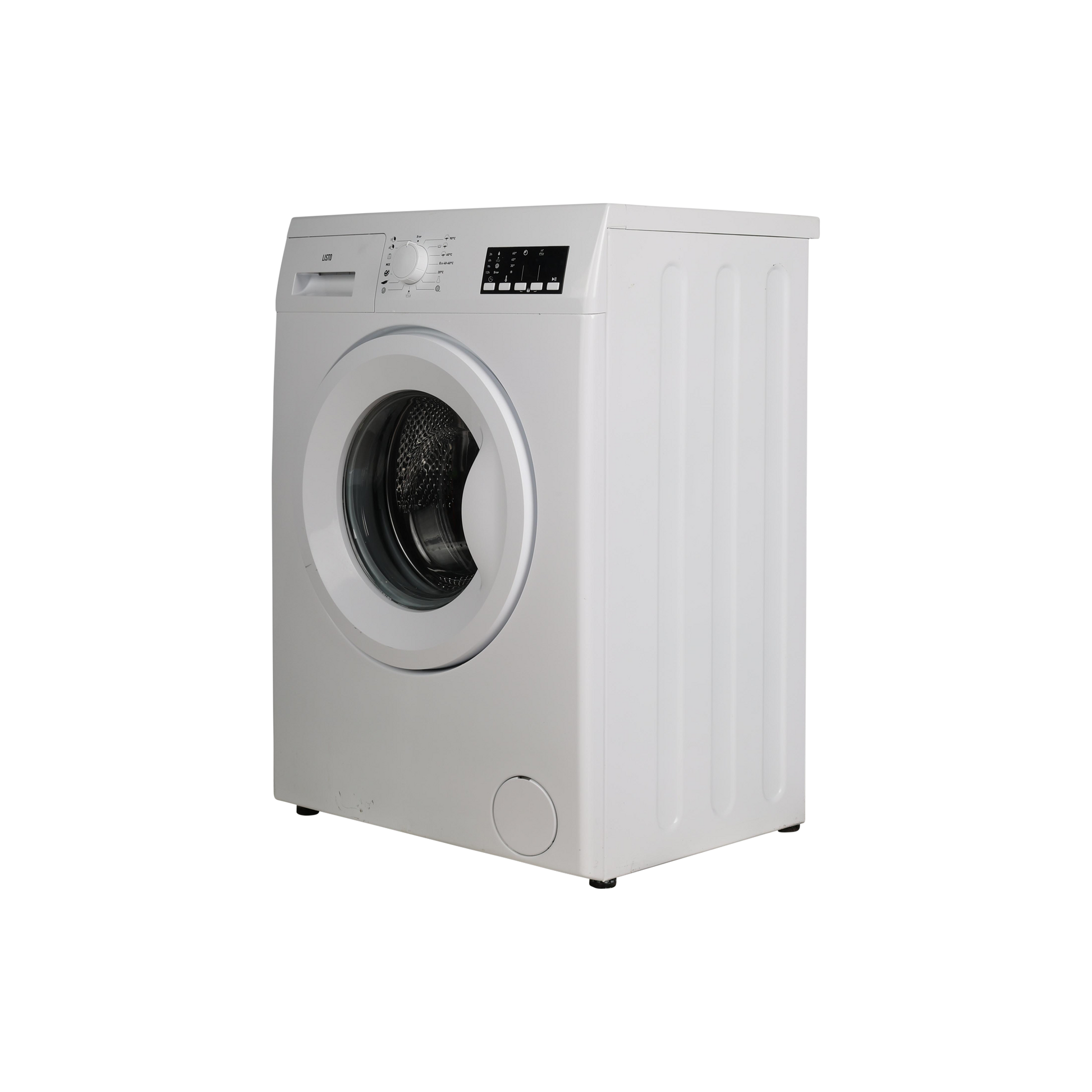 Lave-Linge Hublot 6 kg Reconditionné LISTO LF612-L3B : vue du côté gauche