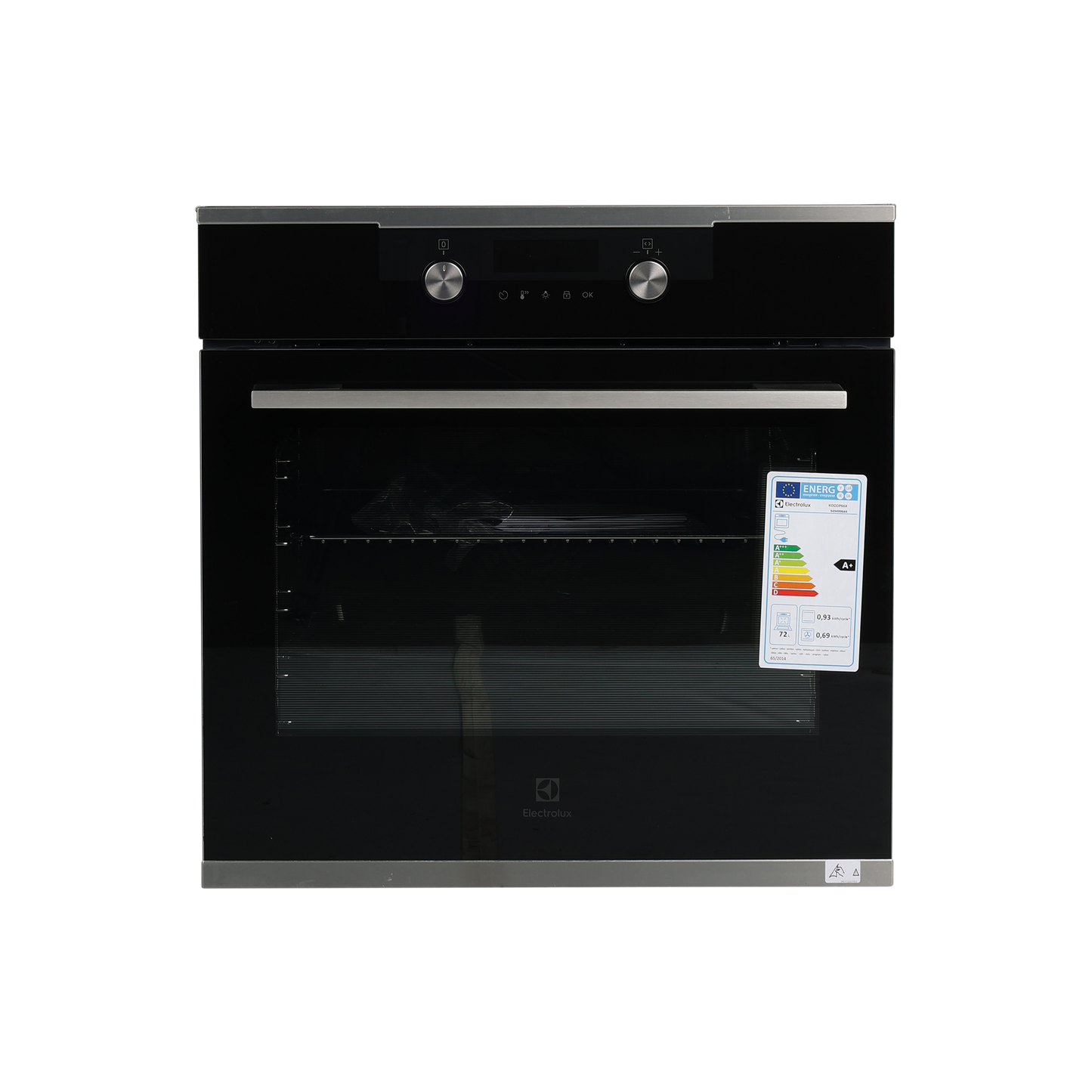 Four Chaleur Tournante 72 L Reconditionné ELECTROLUX KODDP60X : vue de face