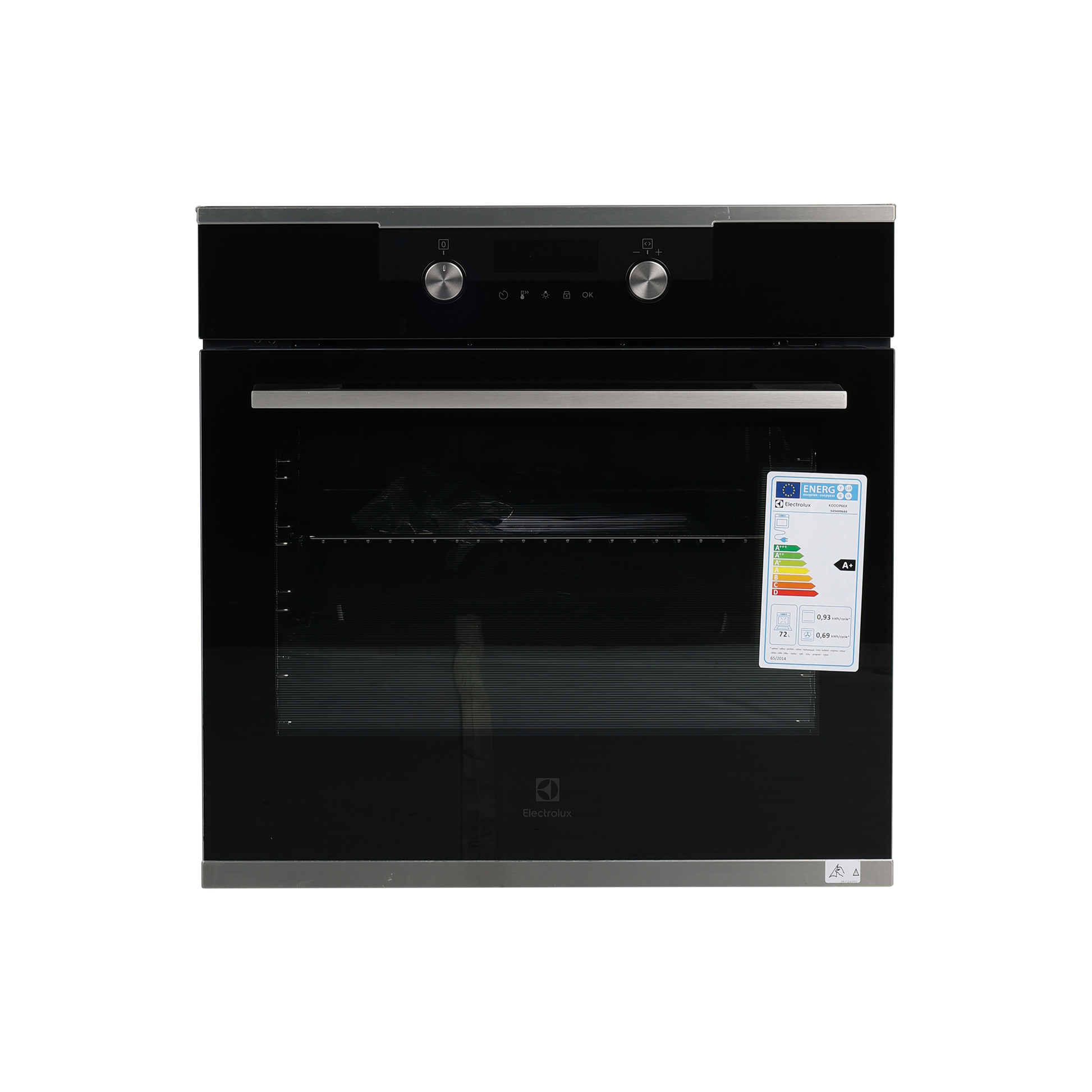 Four Chaleur Tournante 72 L Reconditionné ELECTROLUX KODDP60X : vue de face
