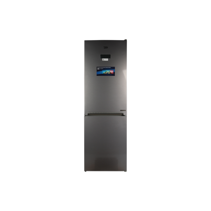 Réfrigérateur Avec Congélateur 323 L Reconditionné BEKO RCNE366E60ZXBN : vue de face