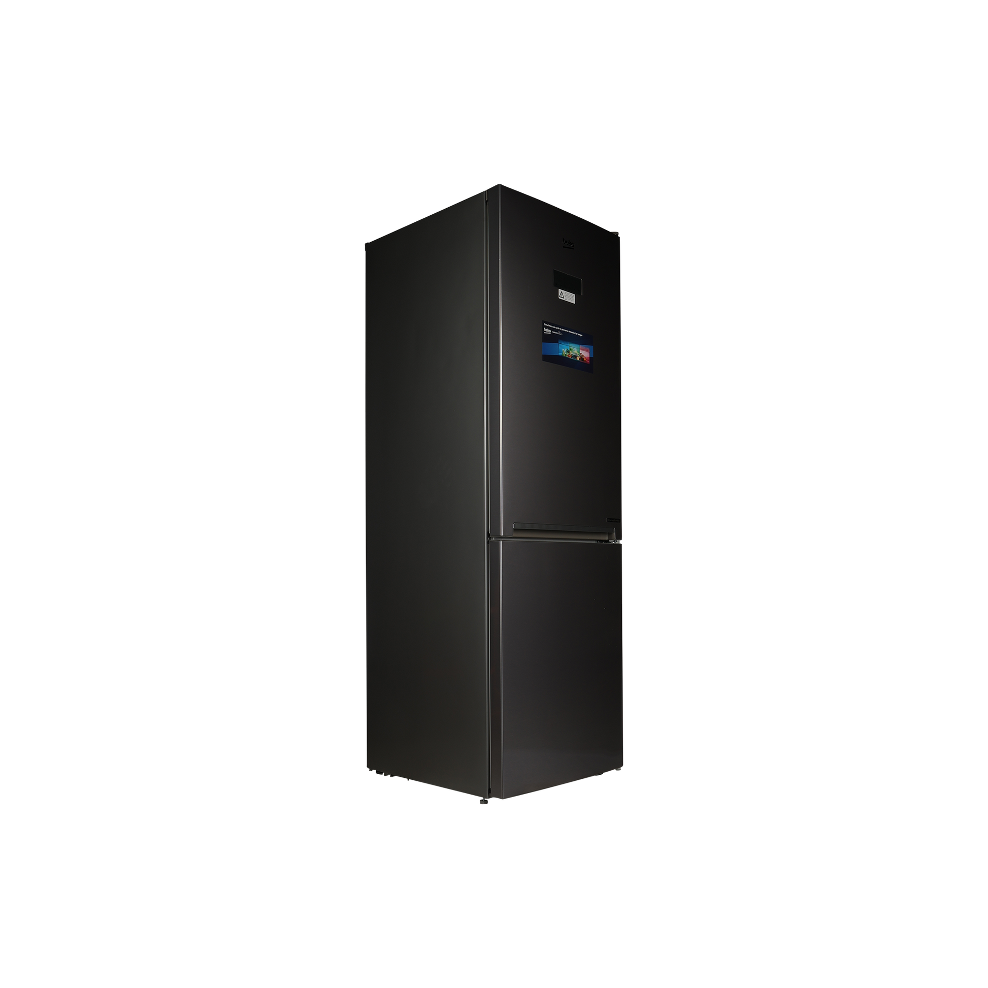 Réfrigérateur Avec Congélateur 323 L Reconditionné BEKO RCNE366E60ZXBN : vue du côté droit