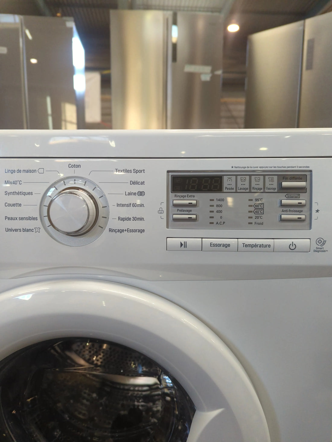 Lave-Linge Hublot 7 kg Reconditionné LG F74710WH