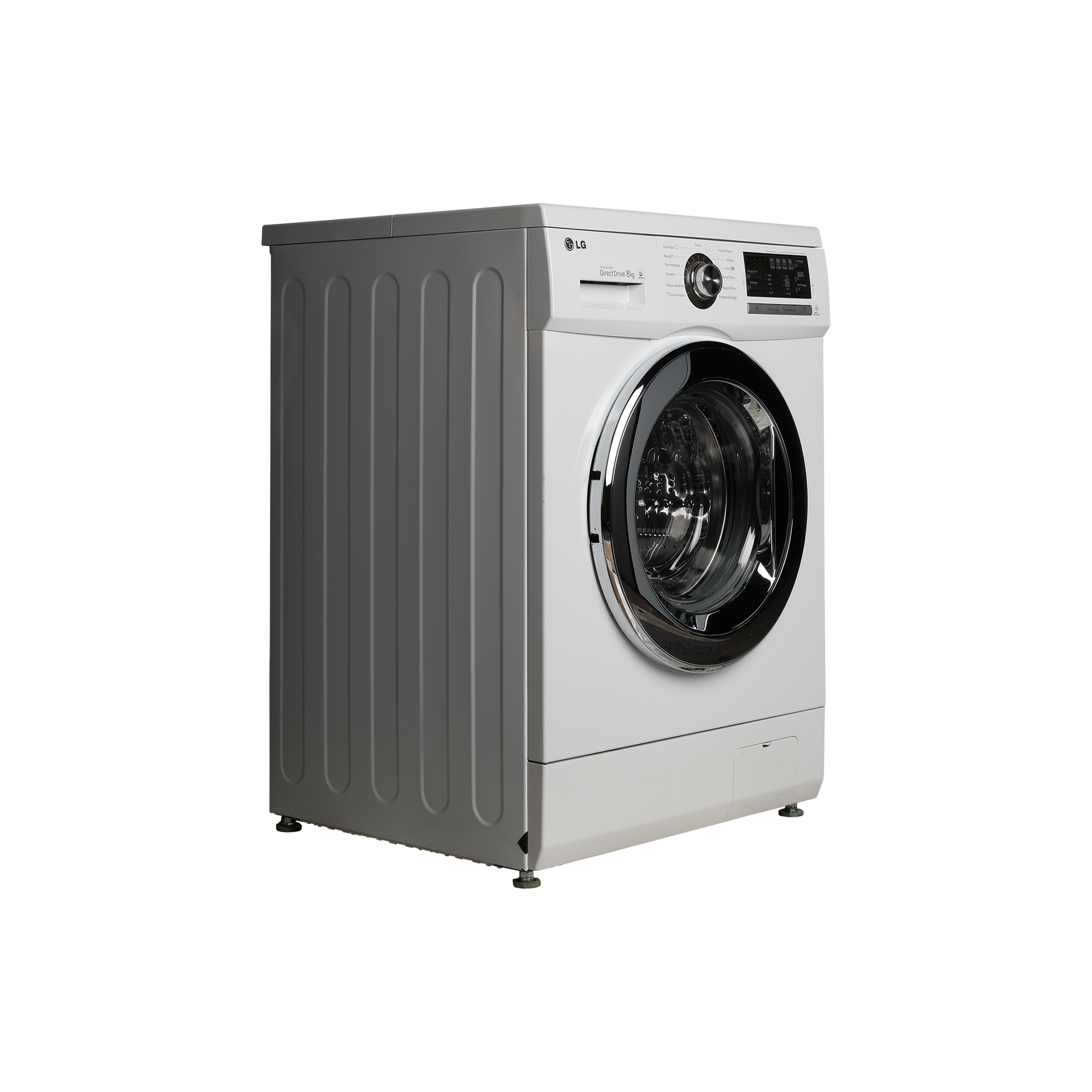 Lave-Linge Hublot 8 kg Reconditionné LG F84882WH : vue du côté gauche