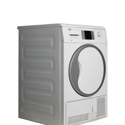 Seche-Linge Condensation 8 kg Reconditionné BEKO DCU8330X : vue du côté gauche